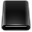 Black Drive Removable Icon 32x32 png